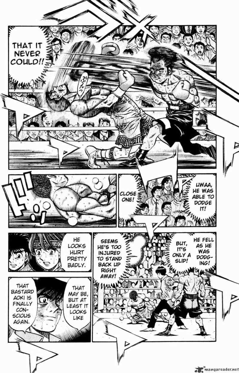 Hajime no Ippo: Fighting Spirit, Chapter 528 image 02